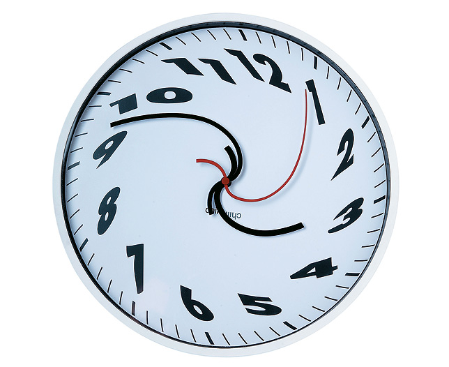 Unbranded Melting Time Clock