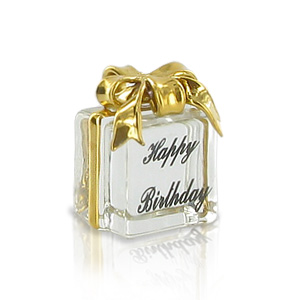 Unbranded Messenger Happy Birthday Glass Gift Box