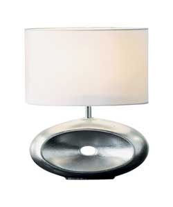 Unbranded Metallic Doughnut Table Lamp