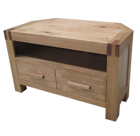 Unbranded Mews Oak Corner TV Unit