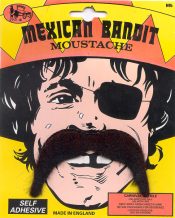 Mexican Bandits Moustache (Black)