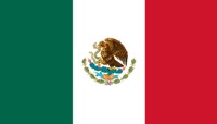Unbranded Mexico, Table Flags 15cm x 10cm (Pack of 10)