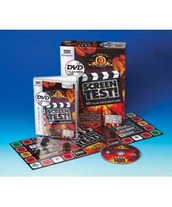 Movie based DVD board game containing hundreds of