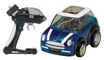 Micro IR Racer Mini Cooper Blue 1:120 Scale, Nikko toy / game