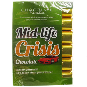 Unbranded Mid Life Crisis Chocolate Remedies