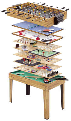 Mightymast 20-in-1 Games Table