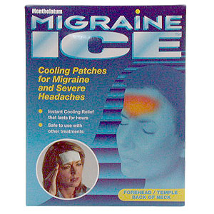 Migraine Ice Patches - Size: 2 Patches