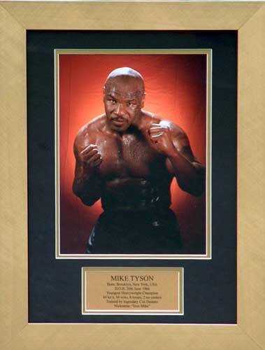 Unbranded Mike Tyson special edition photo presentation