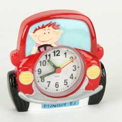 A must for Mini Lovers. This lovely mini alarm clock is great for kids and adults who love a novel