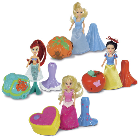 Create your own miniature Disney dream with these miniature Princesses. 4 to collect