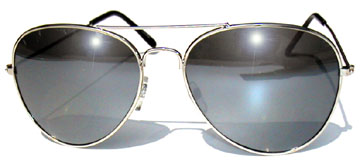 Mirrored Aviator Sunglasses