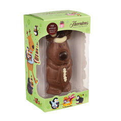 Kids will love our delicious milk chocolate Reindeer Model, decorated with white and dark chocolate.