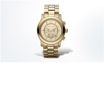 Gold-plated unisex watchWater-resistant up to 100m Stainless steel casing Three dials and date window Quartz movement Presented in a Michael Kors boxThis is a Brand New item that is a customer return. Packaging may not be perfect and has been opened 