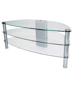 Unbranded Modus Large Curved Glass Stand