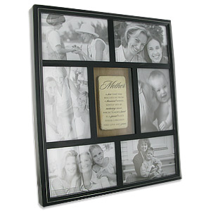 Unbranded Moments Six Picture Mother Tile Photo Frame
