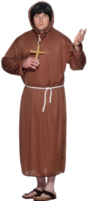 Monk Costume Fuller Figure