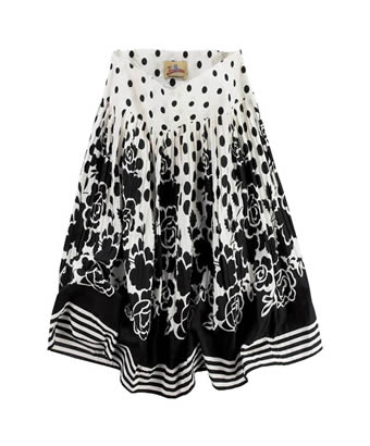 Unbranded Monochrome Party Skirt