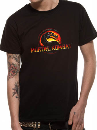 Unbranded Mortal Kombat (Logo) T-shirt cid_7633TSBP