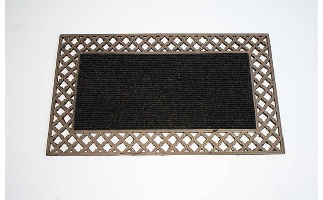 Mosaic Rib Coir Doormat - 75cm x 45cm