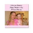 Mothers Day Personalised Photo Canvas Message