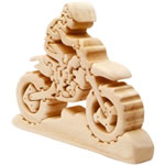 Motocross Bike Wooden Puzzle