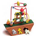 What a delightful toy. Move the animals along the