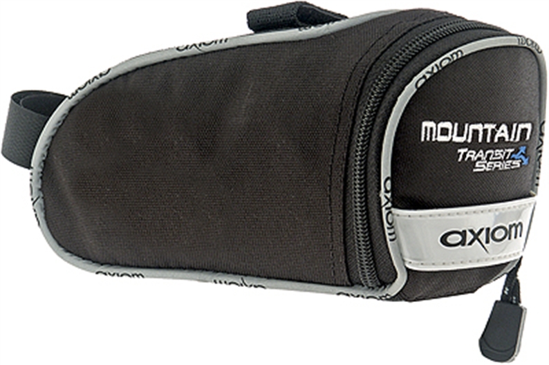 Water resistant MTB or Road oriented seat bag - Waterproof zipper - Rubber coated 600D nylon