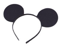 Unbranded Mouse Ears - Felt on Headband