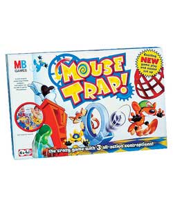 The crazy, zany game of catching rodents. Flush the toilet to activate 1 of the 3 great new traps. F