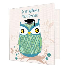 Unbranded Mr Owl Card