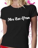 Mrs Zac Efron High School Muscial T-shirt (Barcode EAN = 5060153238021).