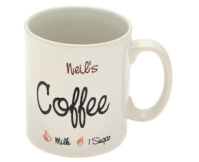 Unbranded Mug Coffee - Milk 1 Sugar