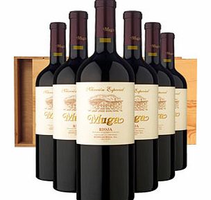 With its stylish wooden 6 bottle case, this gift is a real treat for any Rioja fan! Founded by Isaac Muga Martínez and his wife, Auro Caño in 1932, in Haro, at the western end of Rioja Alta. The best grapes are selected for the Especial blend, and 
