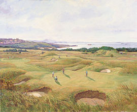 Unbranded Muirfield Golf Print by Donald M. Shearer