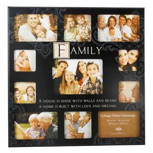 Unbranded Multi Collage Photo Sentiment Family Photo Frame