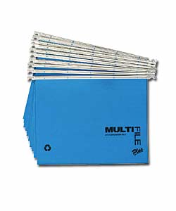 Multi File A4 Blue Files
