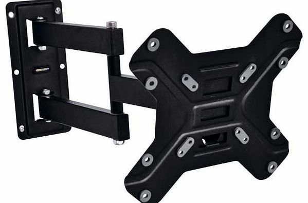 The Superior Multi-Position Bracket can hold TVs up to 32 inches for superb flexibility. With a 18 degree turn. this bracket tilts and swivels. ensuring that you can view your TV exactly as you intend. Multi-positional bracket: Suitable for flat TVs 