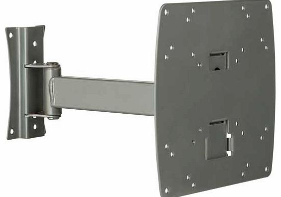 We can install your new TV bracket. order using cat number 5270835. Tilting bracket: Suitable for flat TVs from 23in to 32in. Can hold TVs up to 25kg in weight. Silver finish. Self-assembly. Wall fixings not included. Size H220. W220. D300cm.