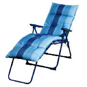 Unbranded Multi-Position Relaxer - Blue Check