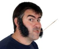 Those longed for bushy side burns can be yours in moments with these Mutton Chops available in six