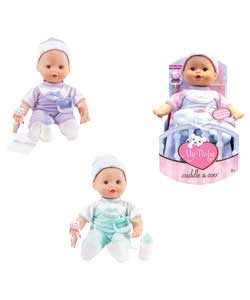 Sweet cooing and giggling newborns with realistic movements and sounds. Each baby comes with a dummy