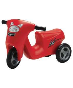 High quality and very durable Superbike (scooter). Helps develop the childs motor skills