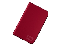 My Passport Elite WDMLRC3200 - Hard drive - 320 GB - external - Hi-Speed USB - Cherry Red
