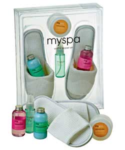 Only at Argos. Create your own foot spa at home with this gift which includes foot soak, foot cream,