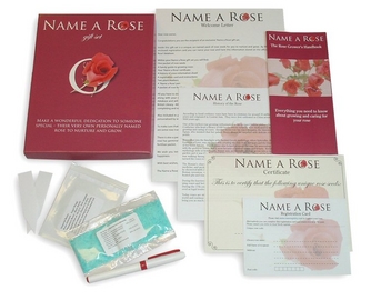 Unbranded Name a Rose Gift Pack
