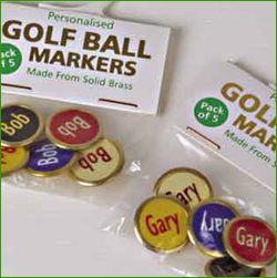 Unbranded Name Ball Markers