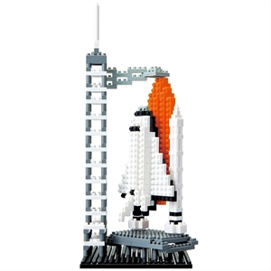 Unbranded Nanoblock Space Centre