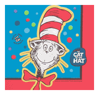 Napkin - Cat in the Hat - pack of 16