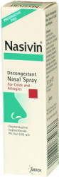 Decongestant nasal spray for colds and allergies c