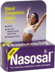 Nasal congestion relief for adults. Contains: Sodi